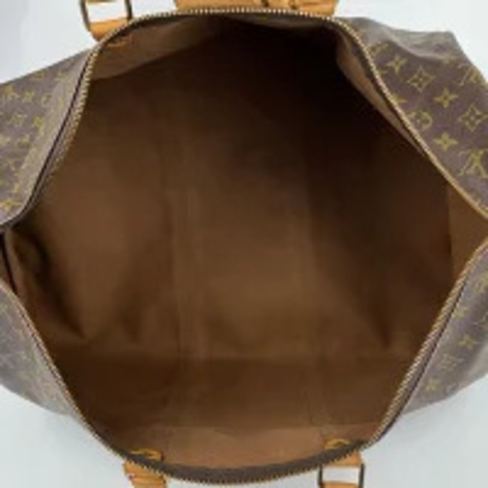 Louis Vuitton Keepall Handbag Travel Business Boston Bag Monogram Brown - Picture 7 of 7